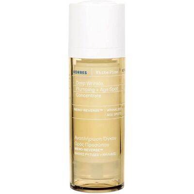 Korres White Pine Meno Reverse Deep Wrinkle, Plumping + Age Sport Concentrate (30ml) Korres White Pine Meno Reverse Deep Wrinkle, Plumping + Age Sport Concentrate (30ml)