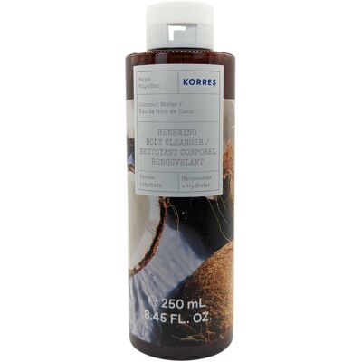 Korres Gel Douche Eau de Coco - Hydratant et Rafraîchissant - Publicité Korres Gel Douche Eau de Coco - Hydratant et Rafraîchissant - Publicité