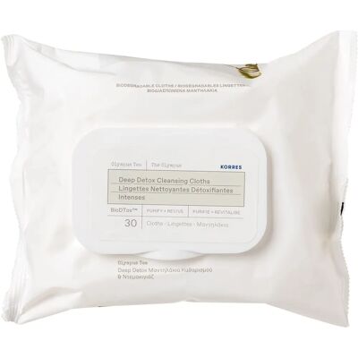 Korres Olympus Tea Wipes - Cleansing & Makeup Remover Korres Olympus Tea Wipes - Cleansing & Makeup Remover