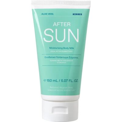 Korres Aloe Vera Feuchtigkeits Körpermilch - After Sun Pflege für alle Hauttypen Korres Aloe Vera Feuchtigkeits Körpermilch - After Sun Pflege für alle Hauttypen