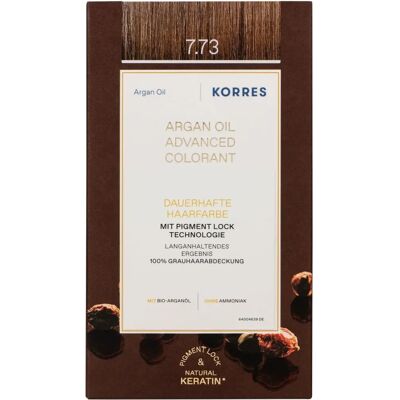 Korres Arganöl Dauerhafte Haarfarbe - Farbton 7.73 Korres Arganöl Dauerhafte Haarfarbe - Farbton 7.73