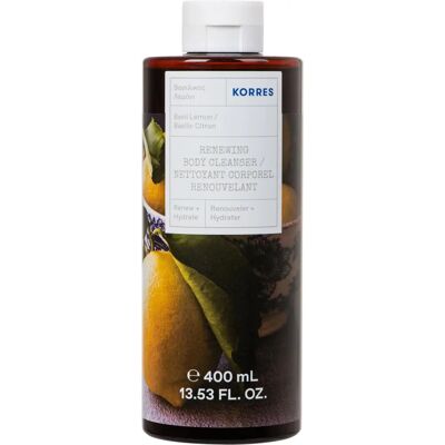 Gel Douche Korres Basil Lemon - Rafraîchissant, Hydratant & Naturel - Publicité Gel Douche Korres Basil Lemon - Rafraîchissant, Hydratant & Naturel - Publicité
