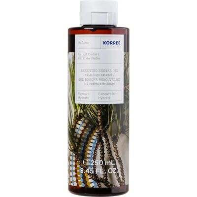 Korres Wald Zedern-Duschgel - 250 ml - Reinigt & Pflegt Korres Wald Zedern-Duschgel - 250 ml - Reinigt & Pflegt