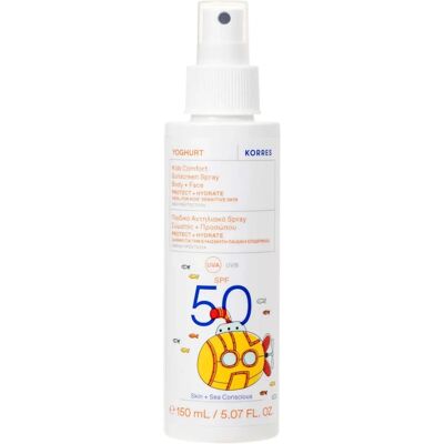 Korres Yogurt Bambini Spray Solare SPF 50 - Spray solare Korres Yogurt Bambini Spray Solare SPF 50 - Spray solare