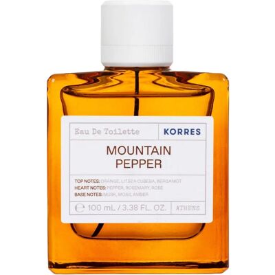 Korres Mountain Pepper Eau de Toilette - Unisex Fragrance 100ml Korres Mountain Pepper Eau de Toilette - Unisex Fragrance 100ml