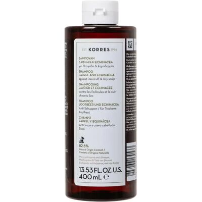 Σαμπουάν κατά της πιτυρίδας Korres με Δάφνη και Echinacea - Σαμπουάν Σαμπουάν κατά της πιτυρίδας Korres με Δάφνη και Echinacea - Σαμπουάν