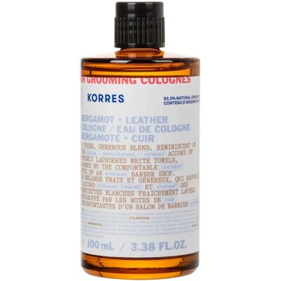 Korres Bergamot Läder Eau de Cologne - Parfym 100ml Korres Bergamot Läder Eau de Cologne - Parfym 100ml