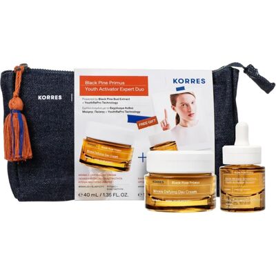 Korres Feketefenyő Nappali & Szérum Szett - Ránctalanítás Korres Feketefenyő Nappali & Szérum Szett - Ránctalanítás