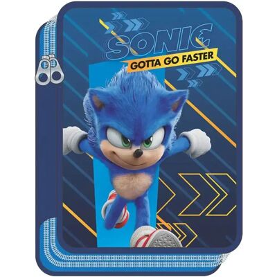 Sega Sonic 2 Podwójny Piórnik - Zestaw szkolny Sega Sonic 2 Podwójny Piórnik - Zestaw szkolny