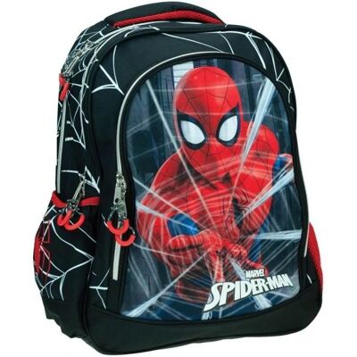 Sac à Dos Spiderman - 43cm, 2 Compartiments, Multicolore - Sac à Dos - Publicité Sac à Dos Spiderman - 43cm, 2 Compartiments, Multicolore - Sac à Dos - Publicité