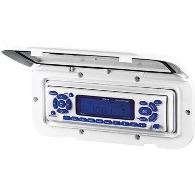Housse de Radio/CD Lalizas - Blanc - Étanche, Mécanique, Résistant aux UV - Publicité Housse de Radio/CD Lalizas - Blanc - Étanche, Mécanique, Résistant aux UV - Publicité