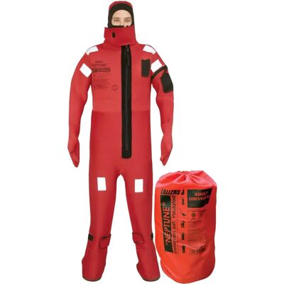 Traje de Inmersion LALIZAS Neptune - Aislado, Rojo, Universal - Supervivencia Traje de Inmersion LALIZAS Neptune - Aislado, Rojo, Universal - Supervivencia