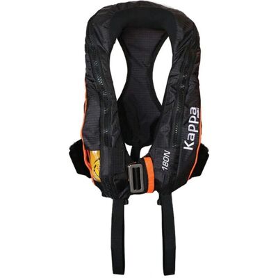 Lalizas Auto Inflatable Life Jacket - Ergonomic, Black Lalizas Auto Inflatable Life Jacket - Ergonomic, Black