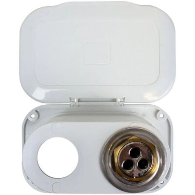 Vano di stoccaggio Nuova Rade - Cassettiera con serratura - Bianco Vano di stoccaggio Nuova Rade - Cassettiera con serratura - Bianco