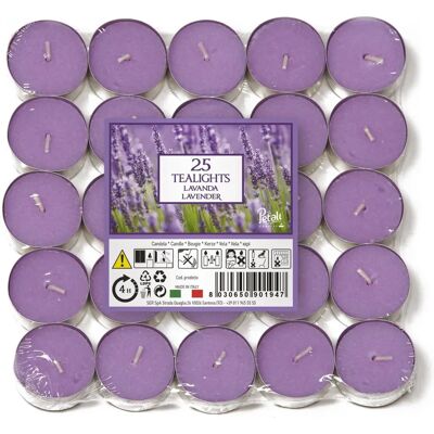 Price's Lavender Tealights - Tealights Price's Lavender Tealights - Tealights