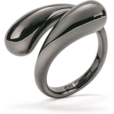 Folli Follie 1R18T014A Schwarz - Ring Folli Follie 1R18T014A Schwarz - Ring