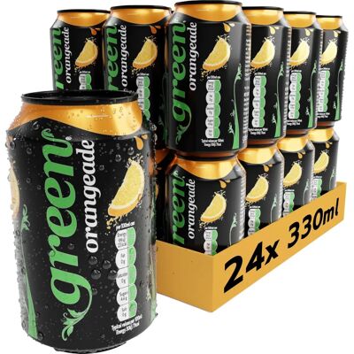 Green Cola - Green Orangeade - 24 pack - Soft Drink Green Cola - Green Orangeade - 24 pack - Soft Drink