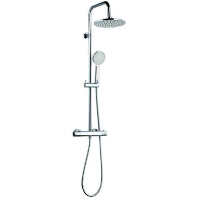 Colonne de douche Kamalu avec mélangeur thermostatique - Type de douche - Publicité Colonne de douche Kamalu avec mélangeur thermostatique - Type de douche - Publicité
