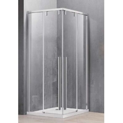 Kamalu - KSA1000 - 80x120 cm - 200 cm - Cabine de douche - Publicité Kamalu - KSA1000 - 80x120 cm - 200 cm - Cabine de douche - Publicité