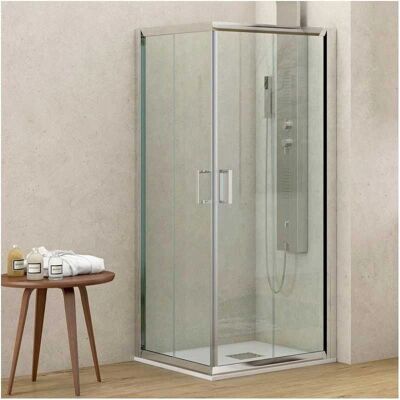 Cabina Doccia Tripla in Vetro - Kamalu Cabina Doccia Tripla in Vetro - Kamalu