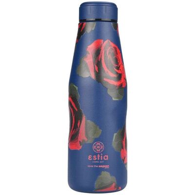 Estia Save The Aegean 500ml Electric Roses Travel Flask Estia Save The Aegean 500ml Electric Roses Travel Flask