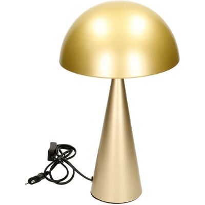 Dekoria Lampa Stołowa Bollet - Starozłoto - 38cm - Lampa stołowa Dekoria Lampa Stołowa Bollet - Starozłoto - 38cm - Lampa stołowa
