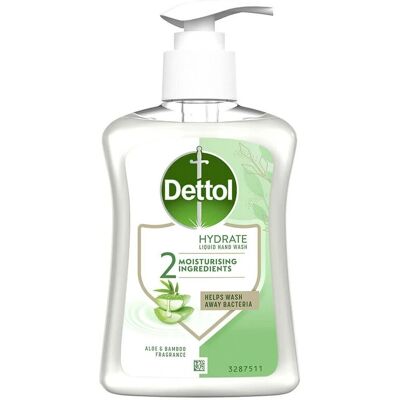 Dettol - Antibacterial Aloe Vera - 250ml - Liquid Soap Dettol - Antibacterial Aloe Vera - 250ml - Liquid Soap