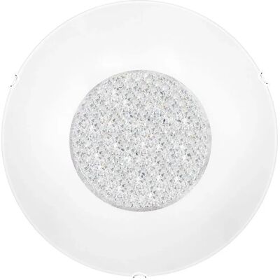 Nova Luce Era 2 Light Ceiling Light - Modern Crystal Decor Nova Luce Era 2 Light Ceiling Light - Modern Crystal Decor