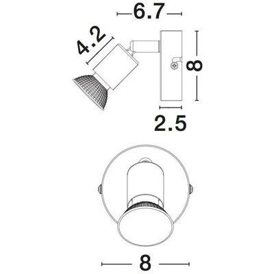 Nova Luce Basis Dimmbar Moderne Decken Wandleuchte Nova Luce Basis Dimmbar Moderne Decken Wandleuchte