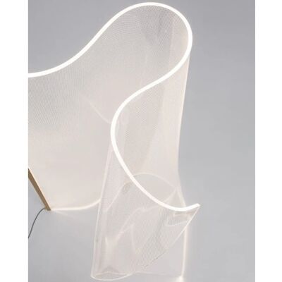 Lampa podłogowa LED Siderno - Aluminium, 31W, Ciepła biel Lampa podłogowa LED Siderno - Aluminium, 31W, Ciepła biel