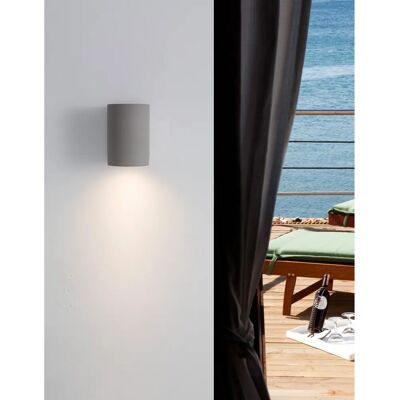 Applique Extérieure Nova Luce Lido Gris Béton Verre IP65 - 7W LED - Publicité Applique Extérieure Nova Luce Lido Gris Béton Verre IP65 - 7W LED - Publicité