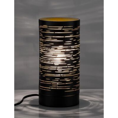 NOVA LUCE ZANE Schwarze/Goldene Tischleuchte - Tischlampe NOVA LUCE ZANE Schwarze/Goldene Tischleuchte - Tischlampe