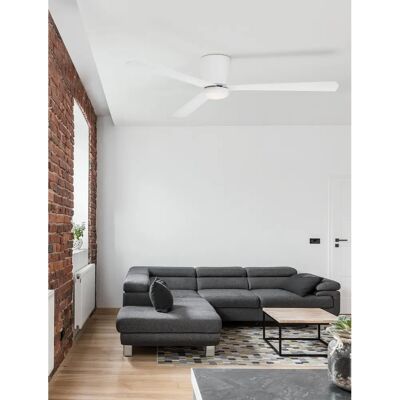 Nova Luce Dell Ceiling Fan - Powerful 38W LED White Nova Luce Dell Ceiling Fan - Powerful 38W LED White