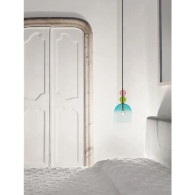 NOVA LUCE MURANO Green Pendant Light - Pendant Type NOVA LUCE MURANO Green Pendant Light - Pendant Type