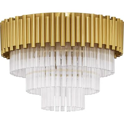 NOVA LUCE Magnolia Lampe Plafond Or - 6 E14, 35,5x50cm, Dimmable - Publicité NOVA LUCE Magnolia Lampe Plafond Or - 6 E14, 35,5x50cm, Dimmable - Publicité