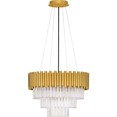 NOVA LUCE MAGNOLIA Gold Pendelleuchte - 6-flammig, 120cm, Dimmbar NOVA LUCE MAGNOLIA Gold Pendelleuchte - 6-flammig, 120cm, Dimmbar
