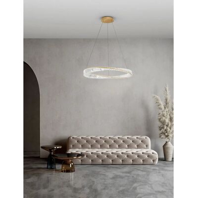 NOVA LUCE Aurelia Gold LED Pendant Light - Ceiling Light NOVA LUCE Aurelia Gold LED Pendant Light - Ceiling Light
