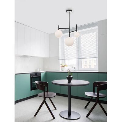 NOVA LUCE Licato 3-Light Globe Ceiling Light - Ceiling Light NOVA LUCE Licato 3-Light Globe Ceiling Light - Ceiling Light