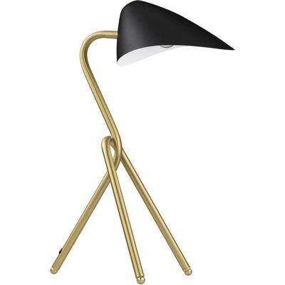 Nova Luce CORK Tischlampe - E27 Schwarz 55x25cm Nova Luce CORK Tischlampe - E27 Schwarz 55x25cm