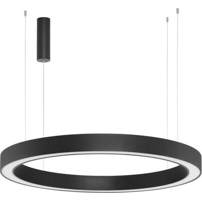 Nova Luce Morbido Schwarzes LED Pendelleuchte - Farbtemperatur & Dimmer Nova Luce Morbido Schwarzes LED Pendelleuchte - Farbtemperatur & Dimmer