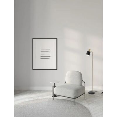 NOVA LUCE Stehlampe - 153,5cm, Schwarz/Gold, E27, Minimalistisch NOVA LUCE Stehlampe - 153,5cm, Schwarz/Gold, E27, Minimalistisch