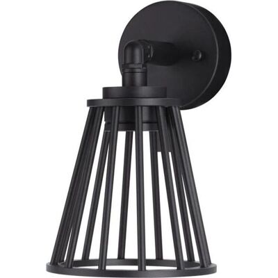 Nova Luce Carina Zewnętrzna Lampa Ścienna Czarny Aluminium LED 6W 279 Lm 3000K IP65 Nova Luce Carina Zewnętrzna Lampa Ścienna Czarny Aluminium LED 6W 279 Lm 3000K IP65