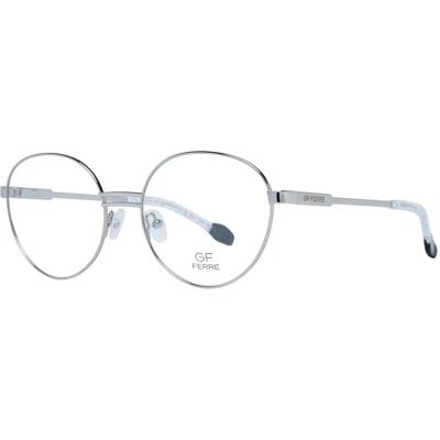 Gianfranco Ferre GFF0165 55002 Vrouw Zilver Ronde Volledig-Rand Bril Frame Gianfranco Ferre GFF0165 55002 Vrouw Zilver Ronde Volledig-Rand Bril Frame