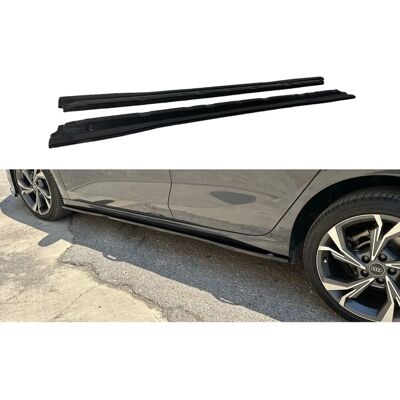 Motordrome - K193-002 - ABS negro brillante - Extensiones de faldones laterales Motordrome - K193-002 - ABS negro brillante - Extensiones de faldones laterales