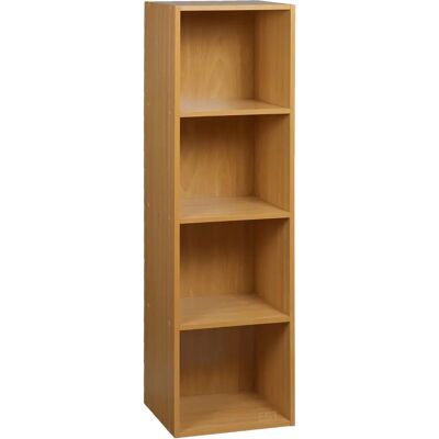 URBN LIVING Beech Cube Bookcase - Storage Shelf URBN LIVING Beech Cube Bookcase - Storage Shelf