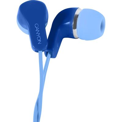 Canyon CNS-CEPM02BL Kabelgebundene In-Ear-Kopfhörer - Anrufe/Musik Canyon CNS-CEPM02BL Kabelgebundene In-Ear-Kopfhörer - Anrufe/Musik