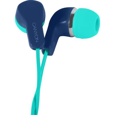 Canyon CNS-CEPM02GBL Kabelgebunden In-Ear Headset - Kopfhörer Canyon CNS-CEPM02GBL Kabelgebunden In-Ear Headset - Kopfhörer