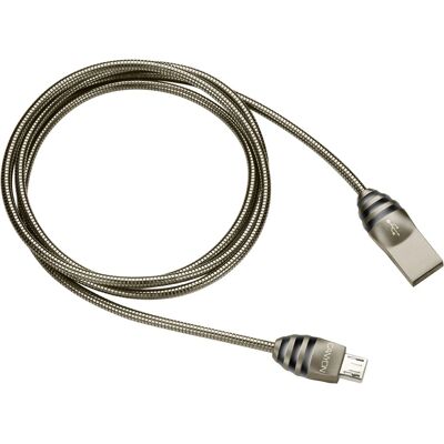 Canyon CNS-USBM5DG Micro USB-kábel - 1m - Szürke-Fekete - USB 2.0 Canyon CNS-USBM5DG Micro USB-kábel - 1m - Szürke-Fekete - USB 2.0