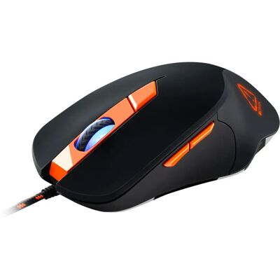 Souris Gaming Canyon Eclector - Orange - 3200 DPI - Câble - Publicité Souris Gaming Canyon Eclector - Orange - 3200 DPI - Câble - Publicité