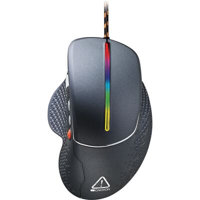 Pelitykki Canyon Apstar - 6400 DPI, 6 painiketta, RGB taustavalo Pelitykki Canyon Apstar - 6400 DPI, 6 painiketta, RGB taustavalo